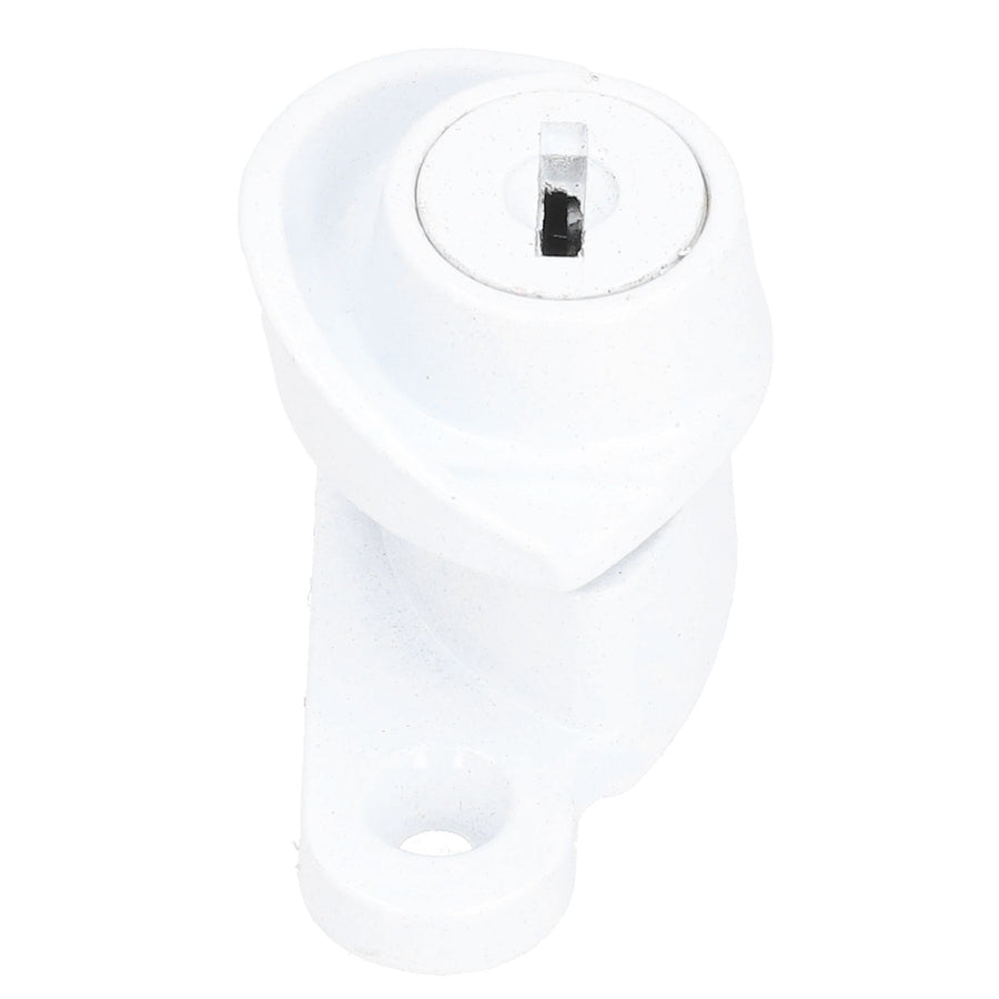 Window Lock ChildProof Security Lock White AntiTheft Sash Lock Zinc Alloy Sliding Door Lock