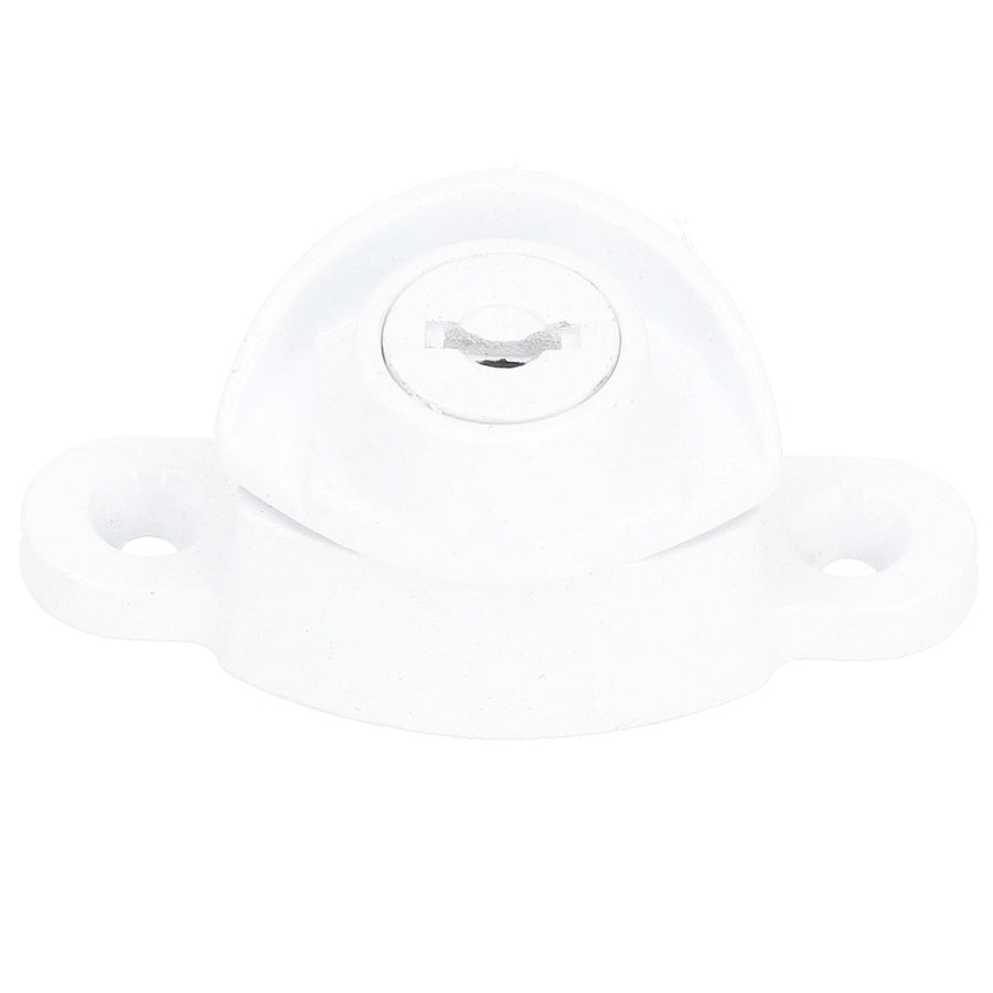 Window Lock ChildProof Security Lock White AntiTheft Sash Lock Zinc Alloy Sliding Door Lock