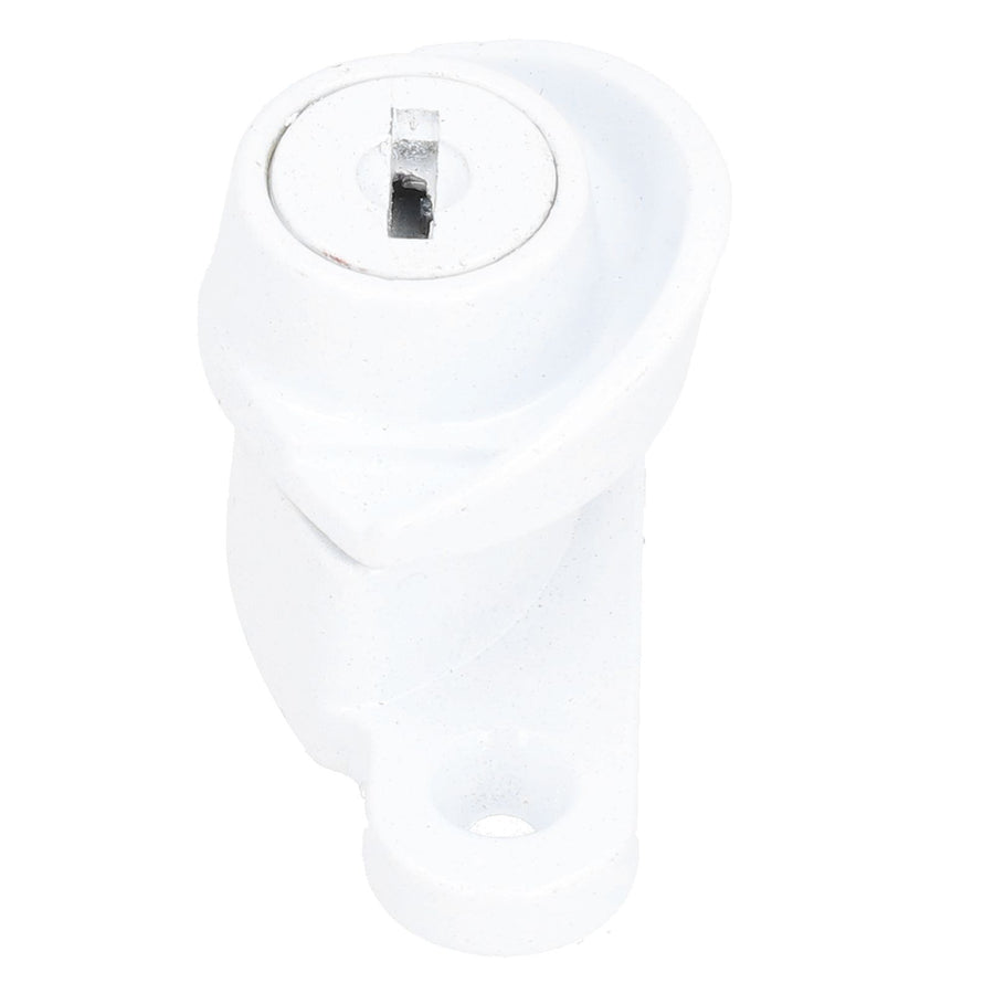 Window Lock ChildProof Security Lock White AntiTheft Sash Lock Zinc Alloy Sliding Door Lock