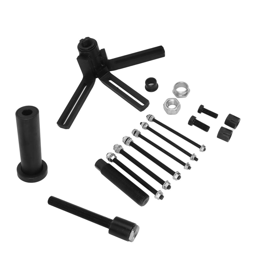 Metal Steel Crankcase Splitter Separator Crank Case Puller Installer Tool with C Clip Adapter
