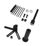 Metal Steel Crankcase Splitter Separator Crank Case Puller Installer Tool with C Clip Adapter