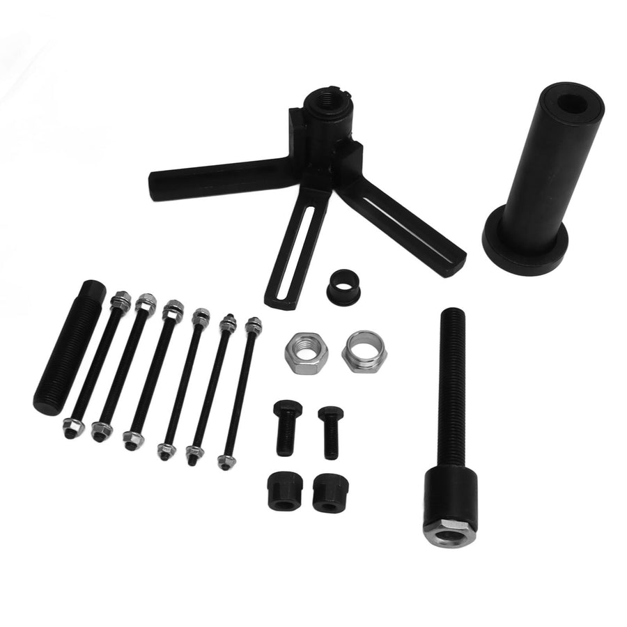 Metal Steel Crankcase Splitter Separator Crank Case Puller Installer Tool with C Clip Adapter