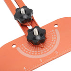 Stair Tread Template Tool Stair Treads Gauge Template Tool for Accurately Measuring Angle Length