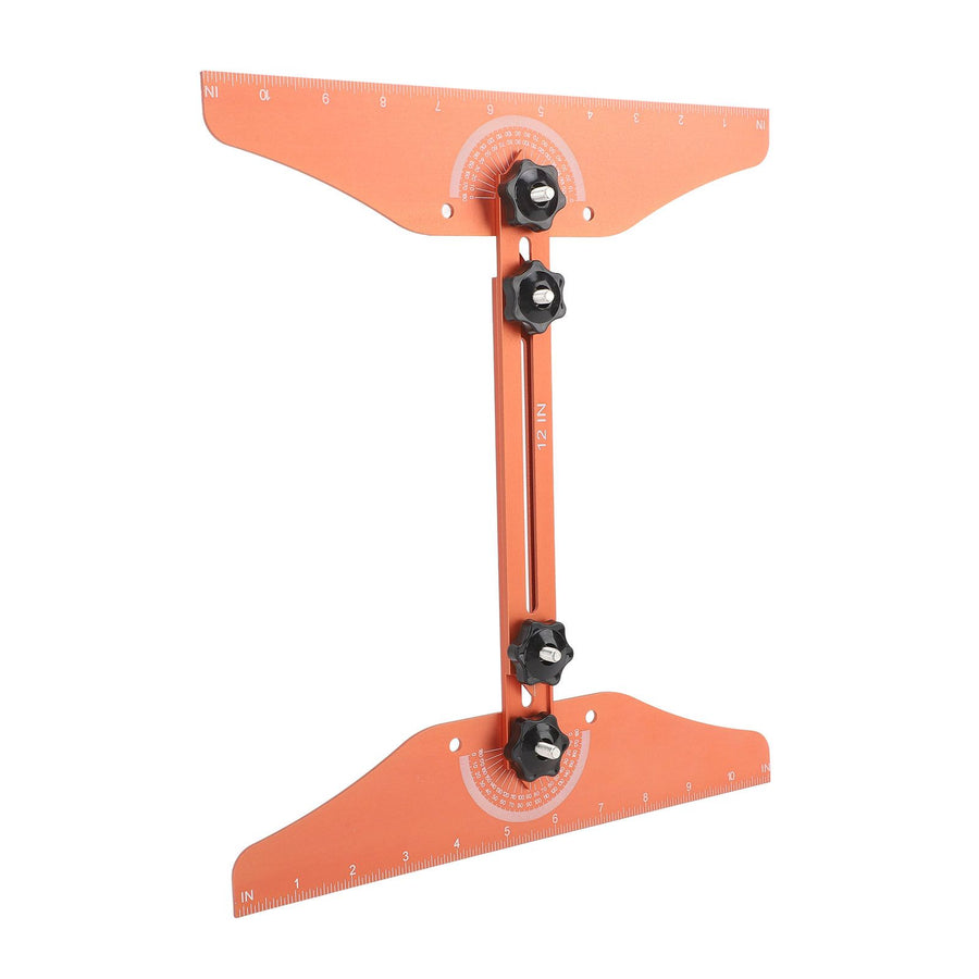 Stair Tread Template Tool Stair Treads Gauge Template Tool for Accurately Measuring Angle Length