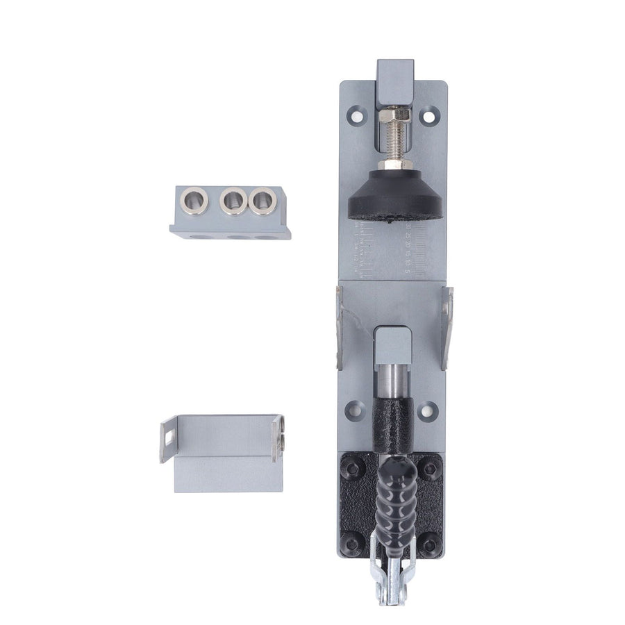 Professional Pocket Hole Jig Kit All Metal Aluminum Alloy Pocket Screw Jig Woodworking Hole Drill Guide Tool