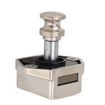 Push Button RV Cabinet Lock Zinc Alloy RV Cabinet Mini Push Button Latch Lock for Other Furniture Boxes