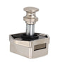Push Button RV Cabinet Lock Zinc Alloy RV Cabinet Mini Push Button Latch Lock for Other Furniture Boxes