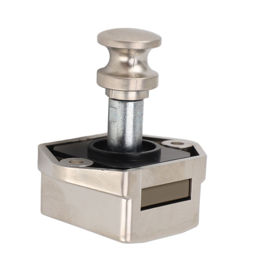 Push Button RV Cabinet Lock Zinc Alloy RV Cabinet Mini Push Button Latch Lock for Other Furniture Boxes