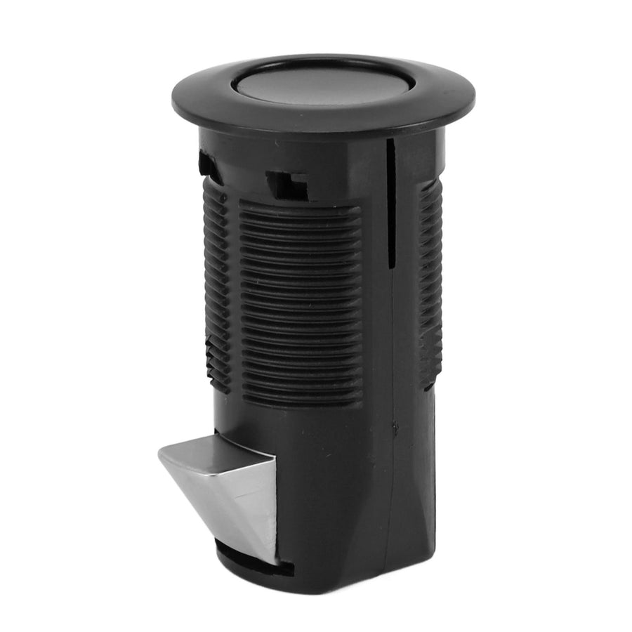 Cabinet Lock Zinc Alloy ABS Secure Round Embedded Push to Open Lock for File Drawer Cupboard Mailbox RV Furniture Black