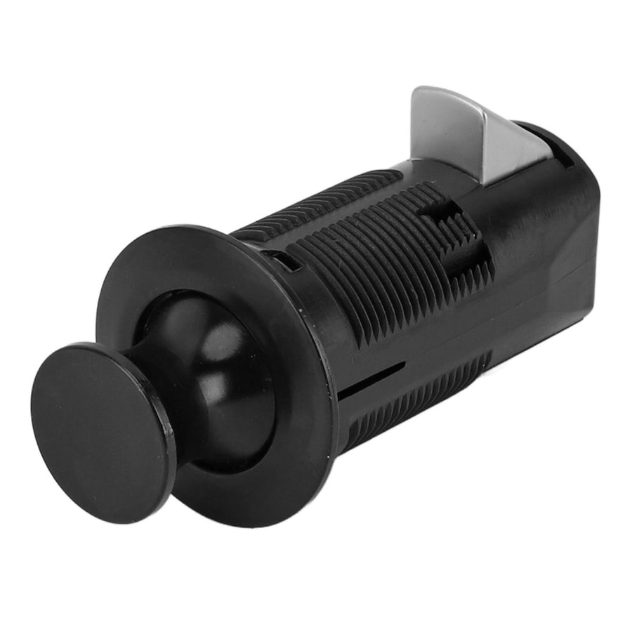 Cabinet Lock Zinc Alloy ABS Secure Round Embedded Push to Open Lock for File Drawer Cupboard Mailbox RV Furniture Black