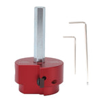 PVC Pipe Reamer Kit Aluminum Alloy Pipe Fitting Reamer PVC Fitting Socket Saver for Water Lines Drain Lines Vent Lines 1.5 Inch