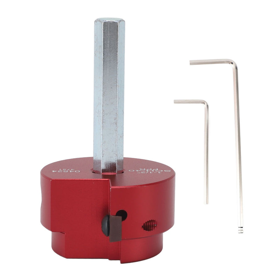 PVC Pipe Reamer Kit Aluminum Alloy Pipe Fitting Reamer PVC Fitting Socket Saver for Water Lines Drain Lines Vent Lines 1.5 Inch