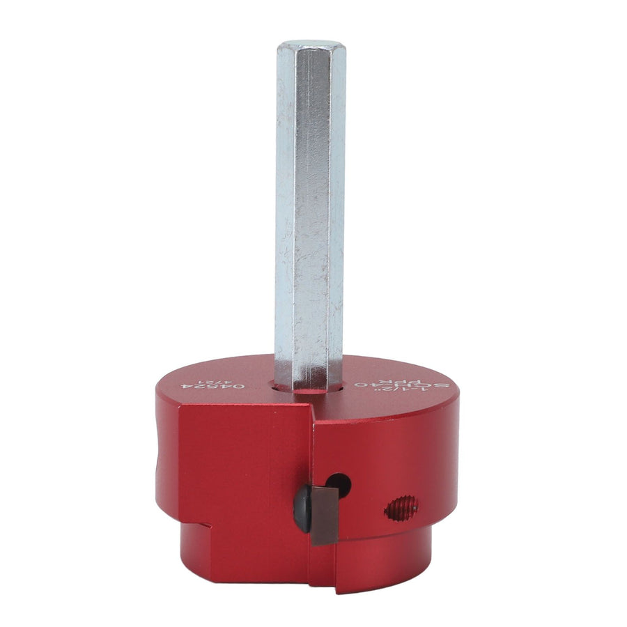 PVC Pipe Reamer Kit Aluminum Alloy Pipe Fitting Reamer PVC Fitting Socket Saver for Water Lines Drain Lines Vent Lines 1.5 Inch