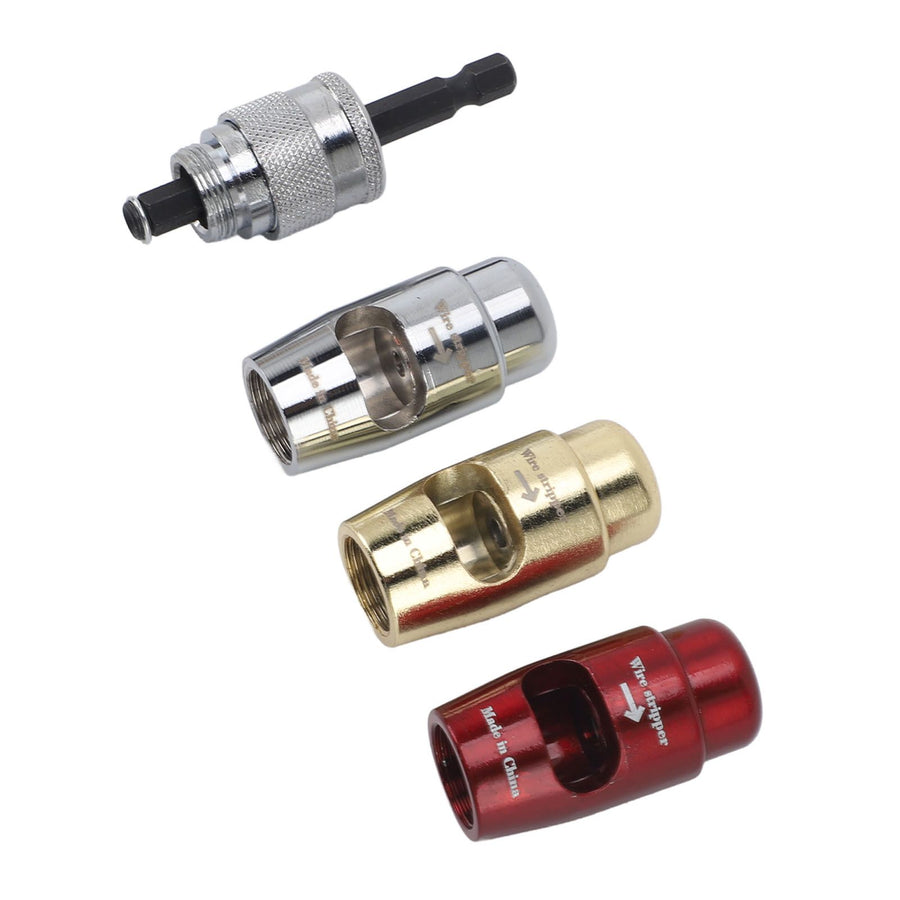 Electric Wire Stripper Cable Stripping Tool Aluminum Alloy Multifunction Portable Wire Stripping Twisting Tool