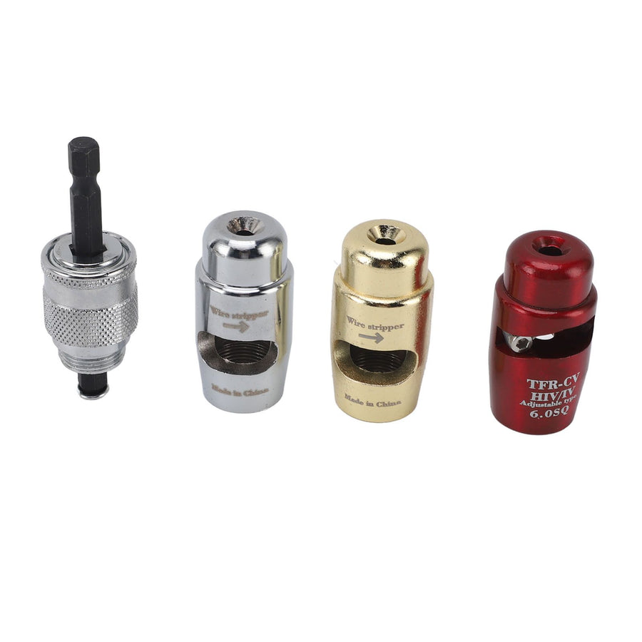 Electric Wire Stripper Cable Stripping Tool Aluminum Alloy Multifunction Portable Wire Stripping Twisting Tool