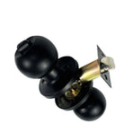 Bathroom Lock Round Handle for 30‑50mm Thick Door with 3 Keys