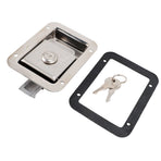 Toolbox Handle Lock Stainless Steel Rustproof High Strength RV Handle Latch for Home Office Commercial Use