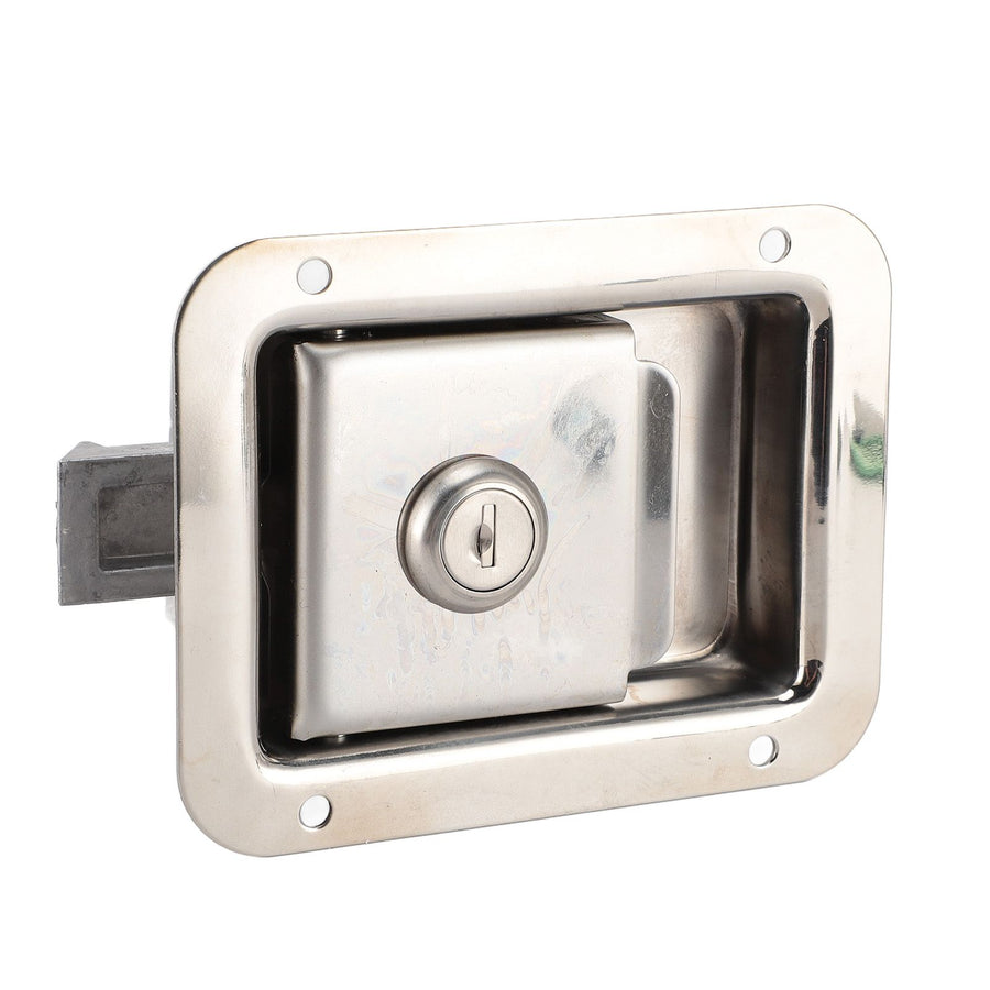 Toolbox Handle Lock Stainless Steel Rustproof High Strength RV Handle Latch for Home Office Commercial Use
