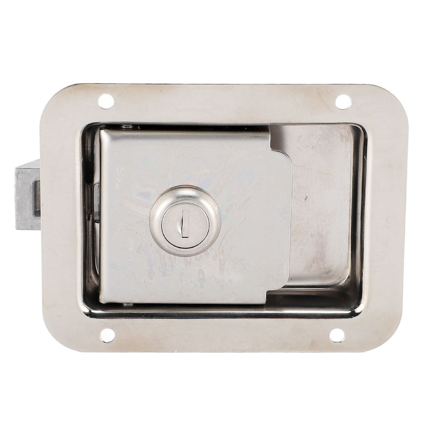 Toolbox Handle Lock Stainless Steel Rustproof High Strength RV Handle Latch for Home Office Commercial Use