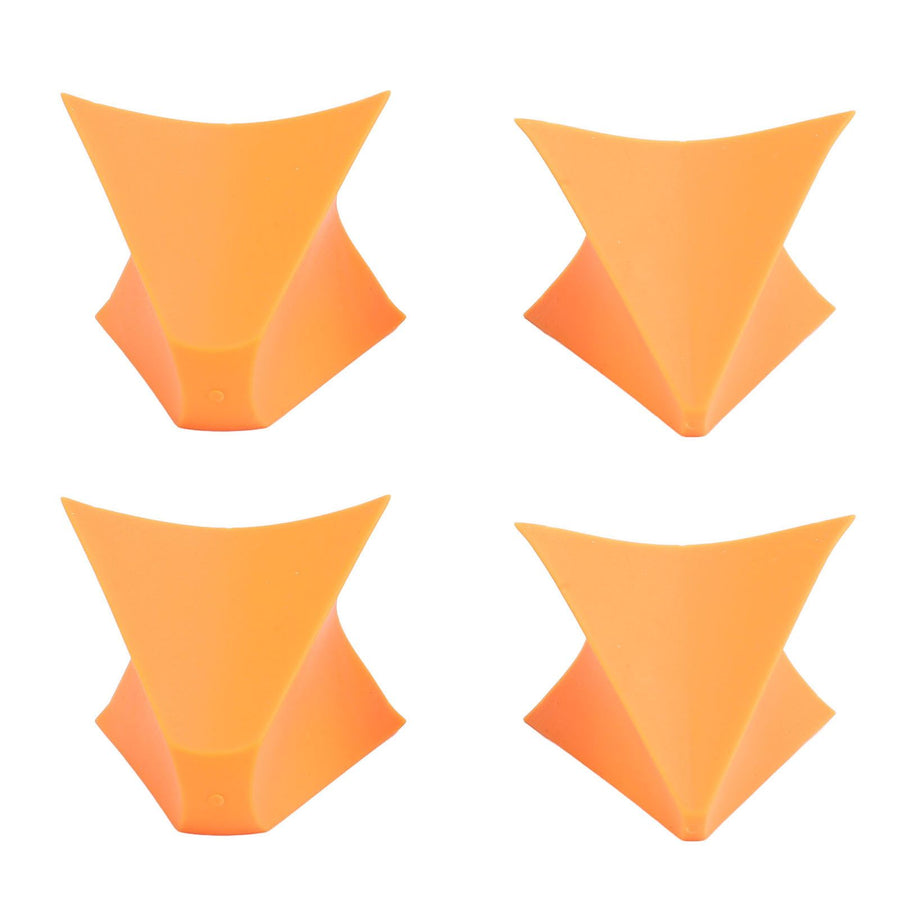 4pcs Silicone Seam Tool Ergonomic 4mm 6mm 10mm 16mm Caulk Finishing Tool for Home Renovation