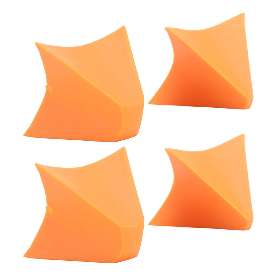 4pcs Silicone Seam Tool Ergonomic 4mm 6mm 10mm 16mm Caulk Finishing Tool for Home Renovation