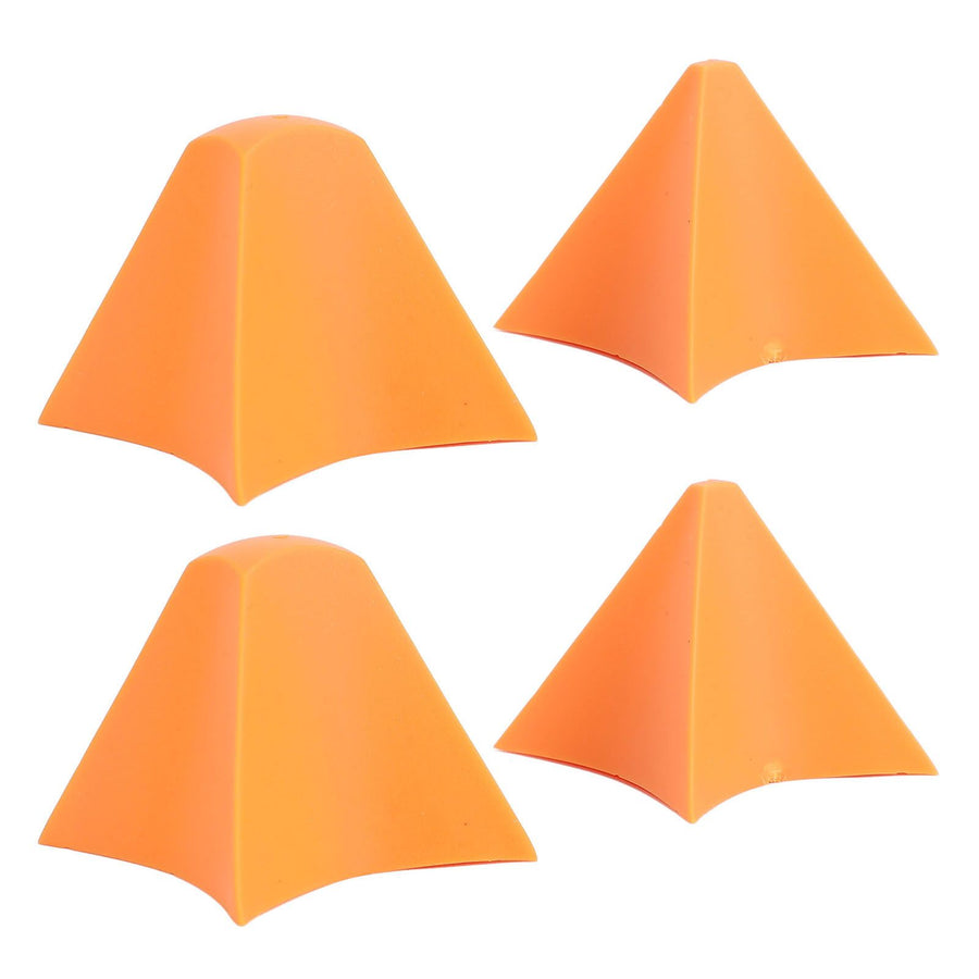 4pcs Silicone Seam Tool Ergonomic 4mm 6mm 10mm 16mm Caulk Finishing Tool for Home Renovation
