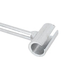 Hinge Wrench Steel Construction Single Head Portable Door Hinge Adjustment Tool for Repair ID 19mm/0.75in