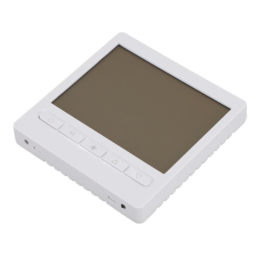 2 in 1 Programmable Thermostat 3A 10A LCD Smart Temperature Controller for Air Conditioner Underfloor Heating