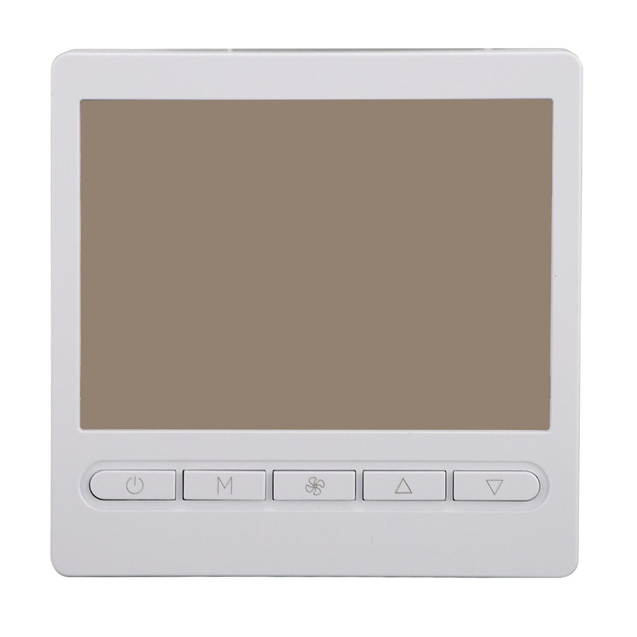 2 in 1 Programmable Thermostat 3A 10A LCD Smart Temperature Controller for Air Conditioner Underfloor Heating