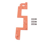 ARC Grooving Auxiliary Tool Anti Slip Easy to Operate Cabinet Door Slot Position Template for Woodworking Tool 6mm / 0.24in