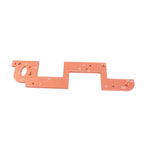 ARC Grooving Auxiliary Tool Anti Slip Easy to Operate Cabinet Door Slot Position Template for Woodworking Tool 6mm / 0.24in