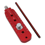 Woodworking Compass Scriber Portable Aluminum Alloy Woodworking Compass Tool Adjustable Inch Arc Drawing Ruler S