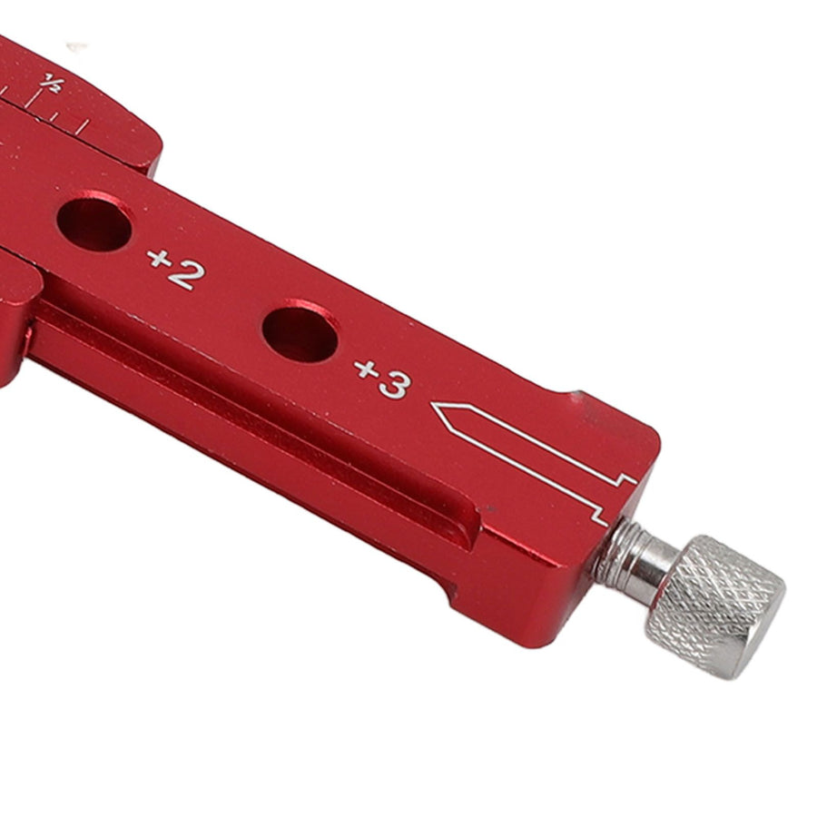 Woodworking Compass Scriber Portable Aluminum Alloy Woodworking Compass Tool Adjustable Inch Arc Drawing Ruler S