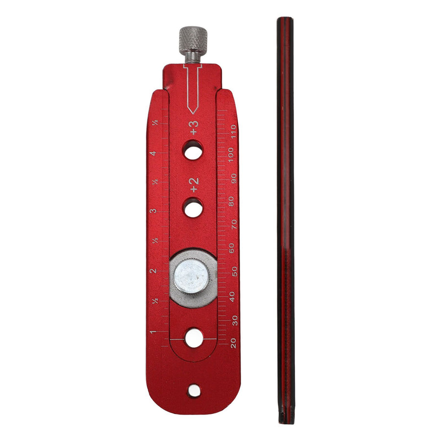 Woodworking Compass Scriber Portable Aluminum Alloy Woodworking Compass Tool Adjustable Inch Arc Drawing Ruler S