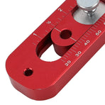 Woodworking Compass Scriber Portable Aluminum Alloy Woodworking Compass Tool Adjustable Inch Arc Drawing Ruler S