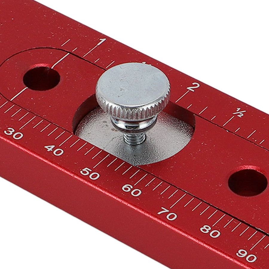 Woodworking Compass Scriber Portable Aluminum Alloy Woodworking Compass Tool Adjustable Inch Arc Drawing Ruler S