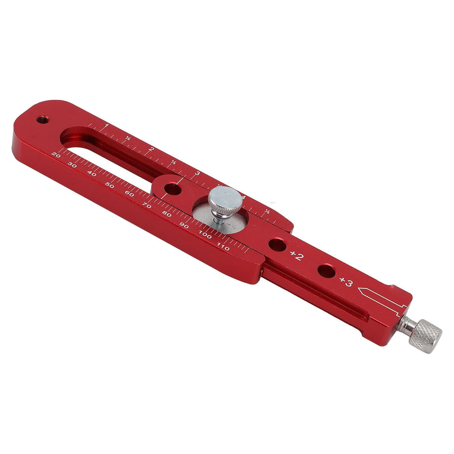 Woodworking Compass Scriber Portable Aluminum Alloy Woodworking Compass Tool Adjustable Inch Arc Drawing Ruler S