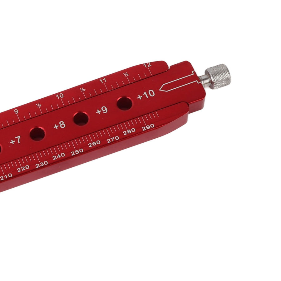 Woodworking Compass Scriber Portable Aluminum Alloy Woodworking Compass Tool Adjustable Inch Arc Drawing Ruler L
