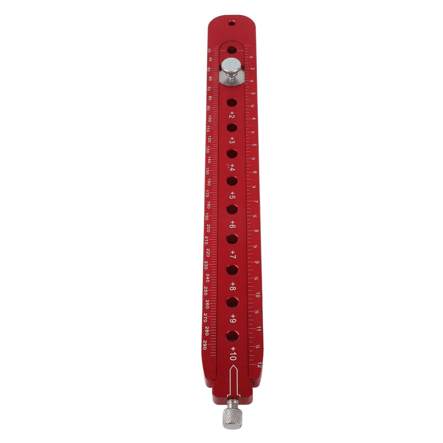 Woodworking Compass Scriber Portable Aluminum Alloy Woodworking Compass Tool Adjustable Inch Arc Drawing Ruler L