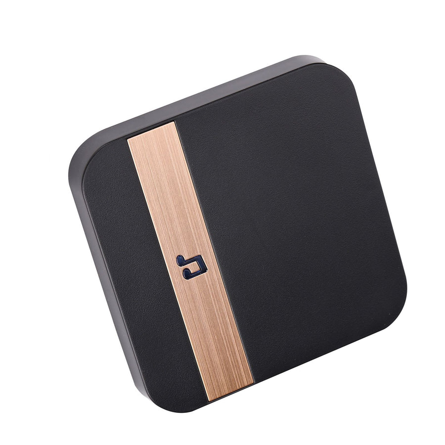 Doorbell Receiver Adjustable Volumes and Ringtones Modern Indoor Machine Doorbell Receiver for Home Apartment EU Plug 90-260V