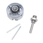 Mini Lathe Chuck Set Alloy Steel 3 Jaw Self Centering Lathe Chuck for Woodworking Projects and Repairs