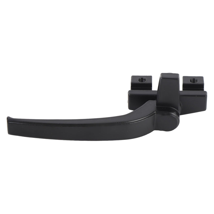 4PCS Window Handle Aluminum Alloy Window Handle Lock for Internal and External Sliding Door Vertical and Horizontal Sliding Window Right Hand Black