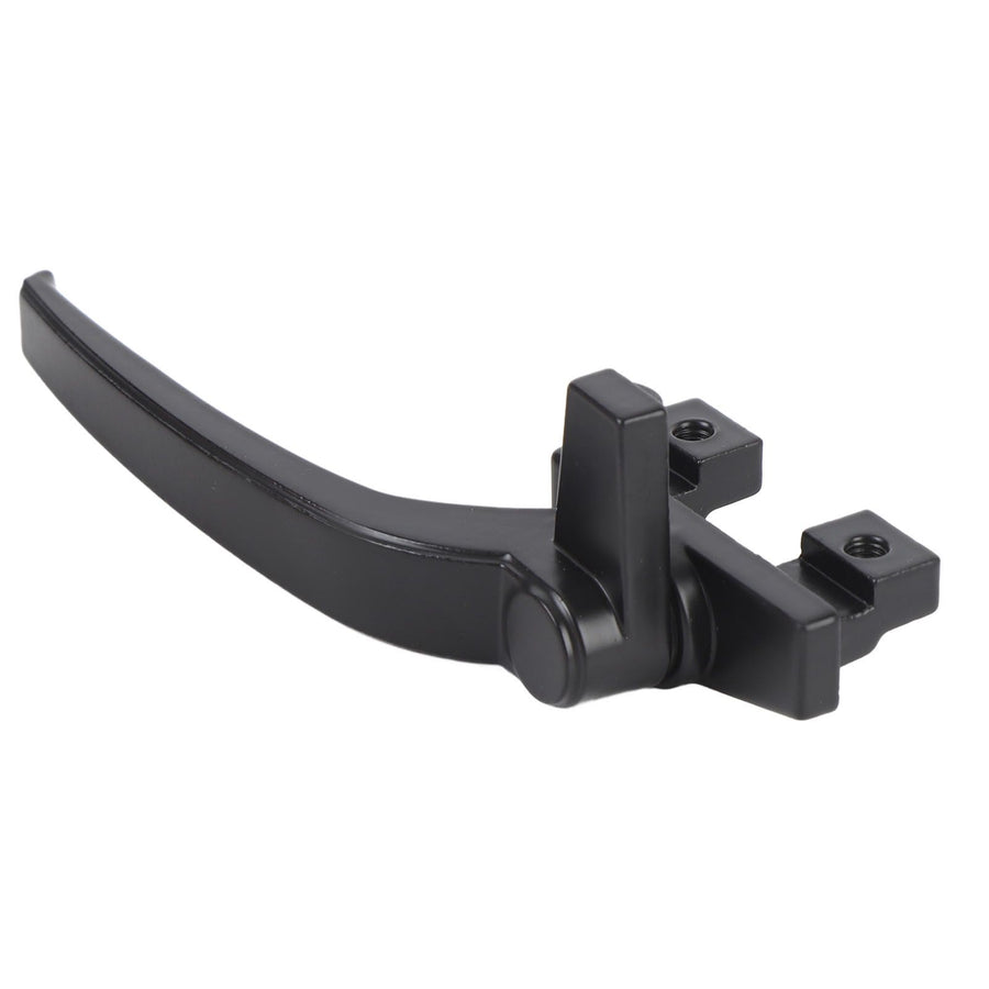4PCS Window Handle Aluminum Alloy Window Handle Lock for Internal and External Sliding Door Vertical and Horizontal Sliding Window Right Hand Black