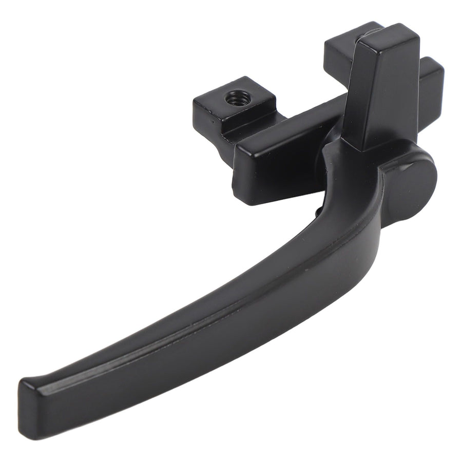 4PCS Window Handle Aluminum Alloy Window Handle Lock for Internal and External Sliding Door Vertical and Horizontal Sliding Window Right Hand Black