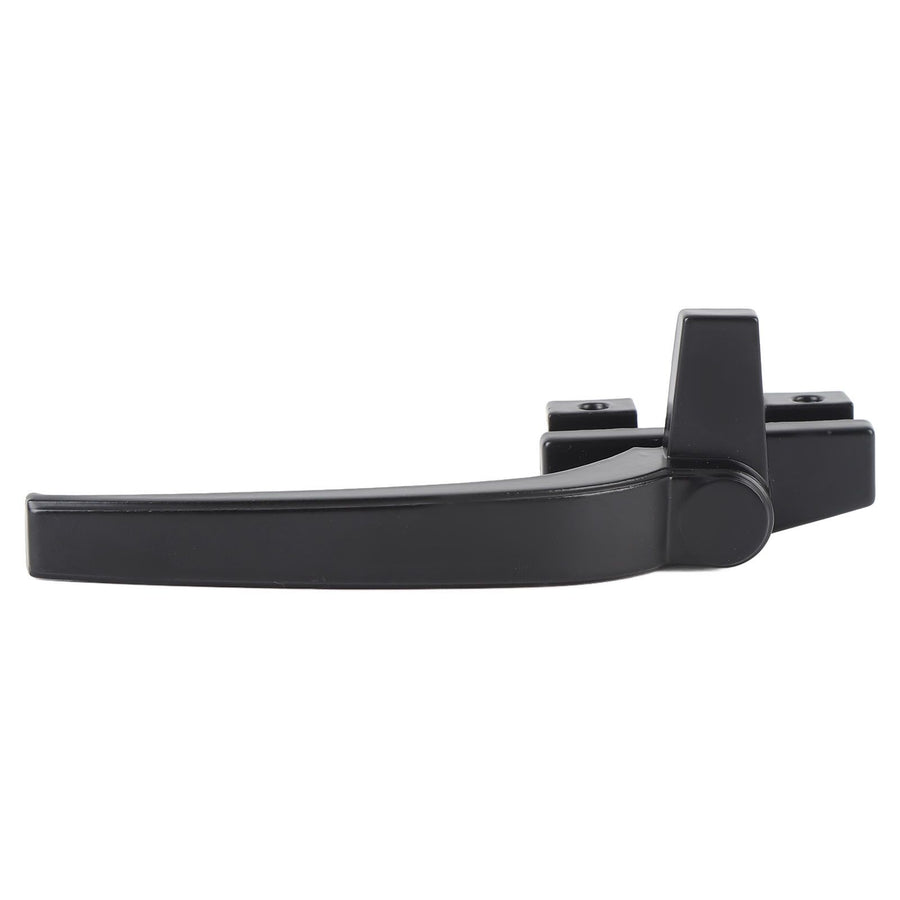 4PCS Window Handle Aluminum Alloy Window Handle Lock for Internal and External Sliding Door Vertical and Horizontal Sliding Window Right Hand Black