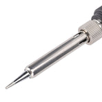 Electric Soldering Iron White DC 12V Insulated Silicone Handle Portable Car Clip Soldering Iron for Repairing