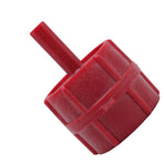 Battery Terminal Brush with 6pcs 1/4in Hex Shank Cleaning Brush Set for Copper Pipes and Fittings Red