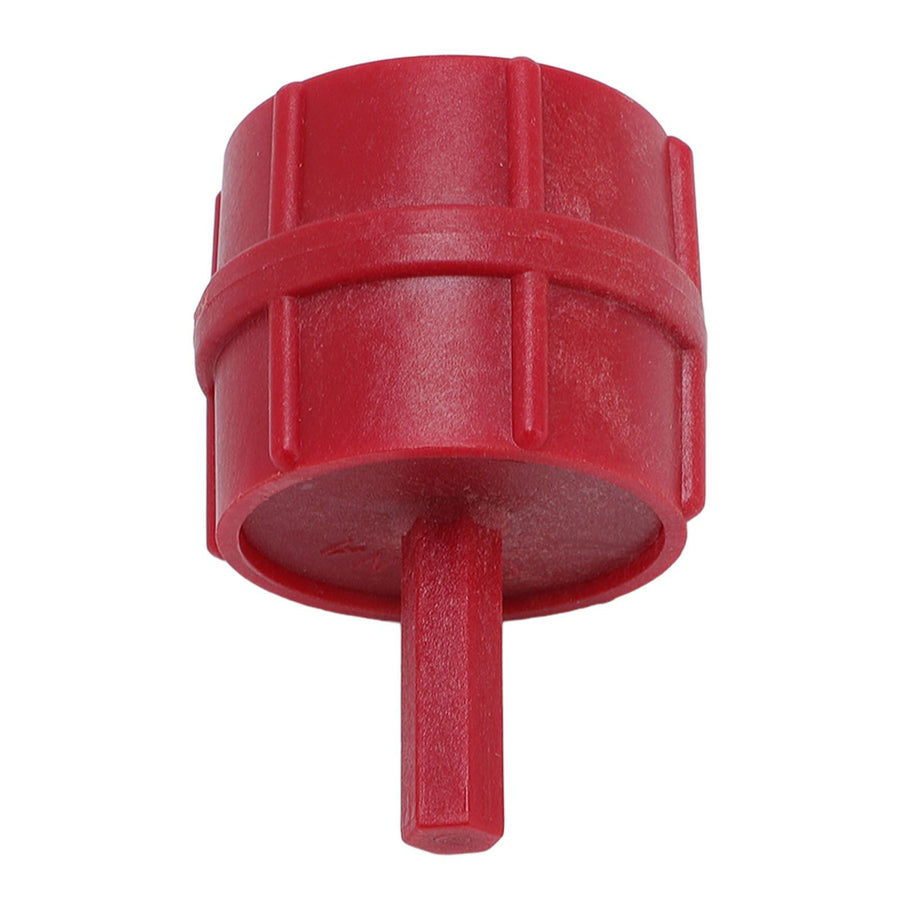 Battery Terminal Brush with 6pcs 1/4in Hex Shank Cleaning Brush Set for Copper Pipes and Fittings Red
