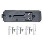Doorbell Backplate Standard Replacement Part 2 Hole Doorbell Mounting Plate with Key