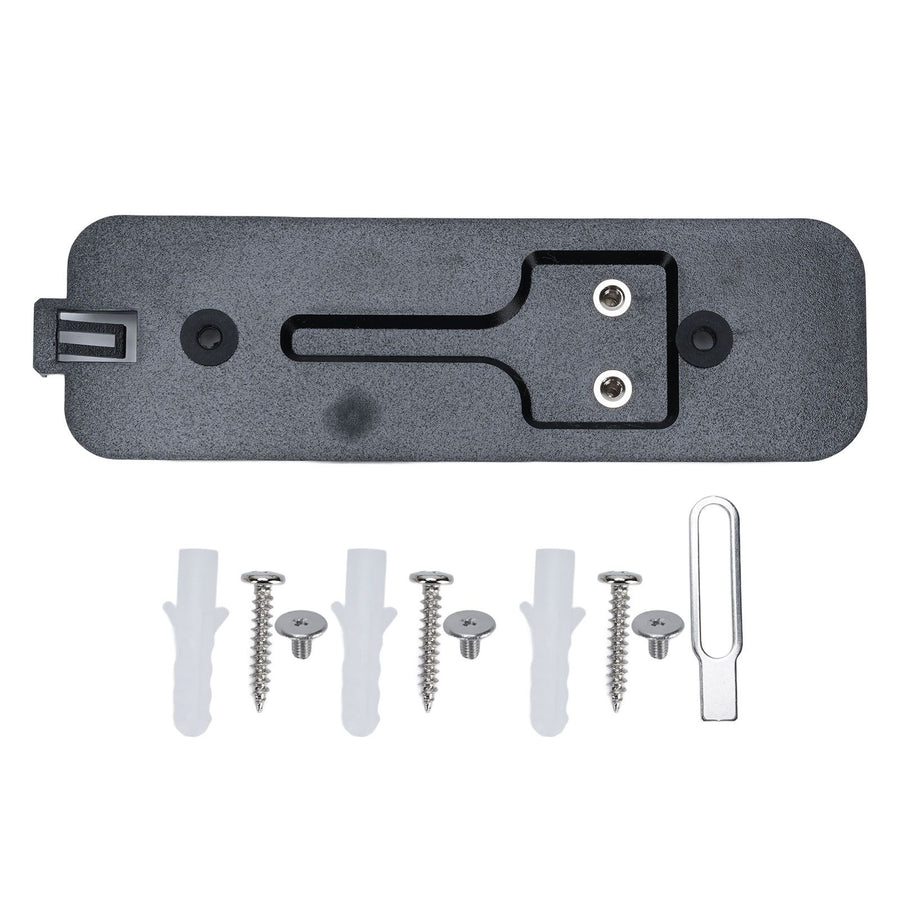 Doorbell Backplate Standard Replacement Part 2 Hole Doorbell Mounting Plate with Key